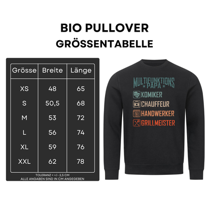Multifunktionspapa Retro - Bio Pullover