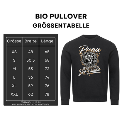 Papa Beschützer der Familie - Bio Pullover