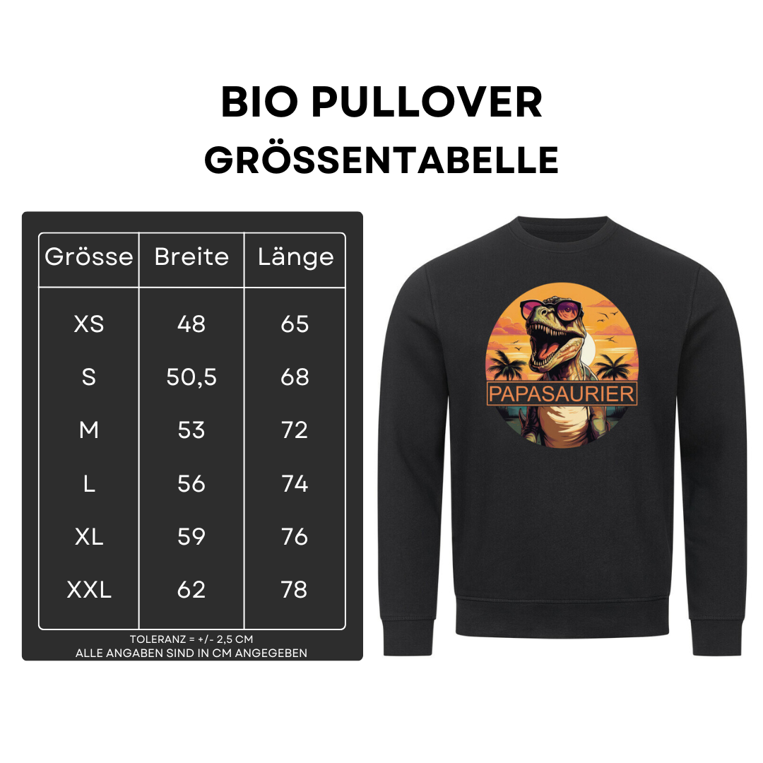 Papasaurier - Bio Pullover