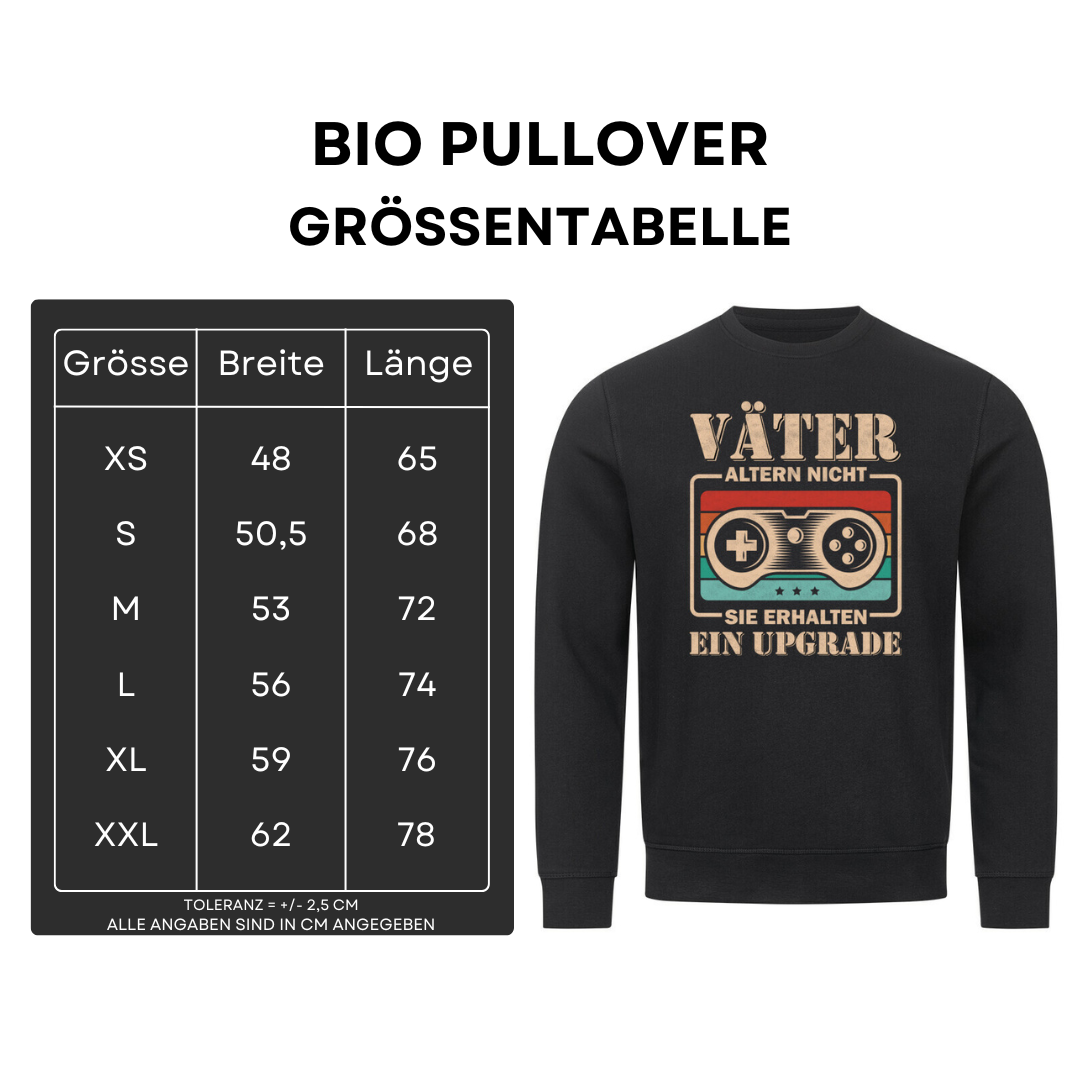 Väter altern nicht - Bio Pullover