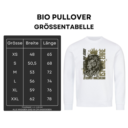 Vater zu sein ist eine Ehre II - Bio Pullover