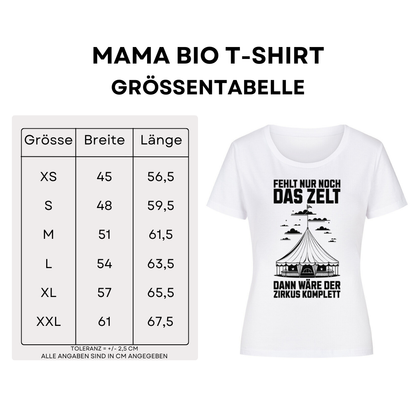 Fehlt nur noch das Zelt - Bio T-Shirt