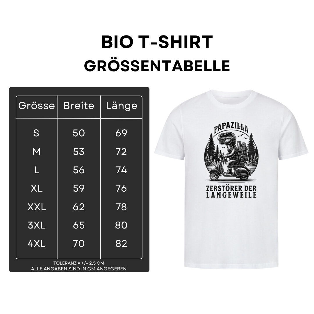 Papazilla II - Bio T-Shirt