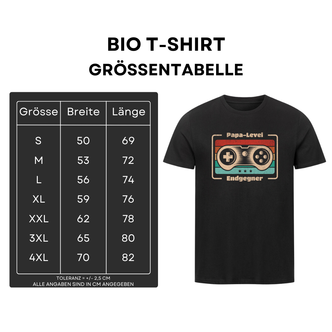 Papa-Level - Bio T-Shirt