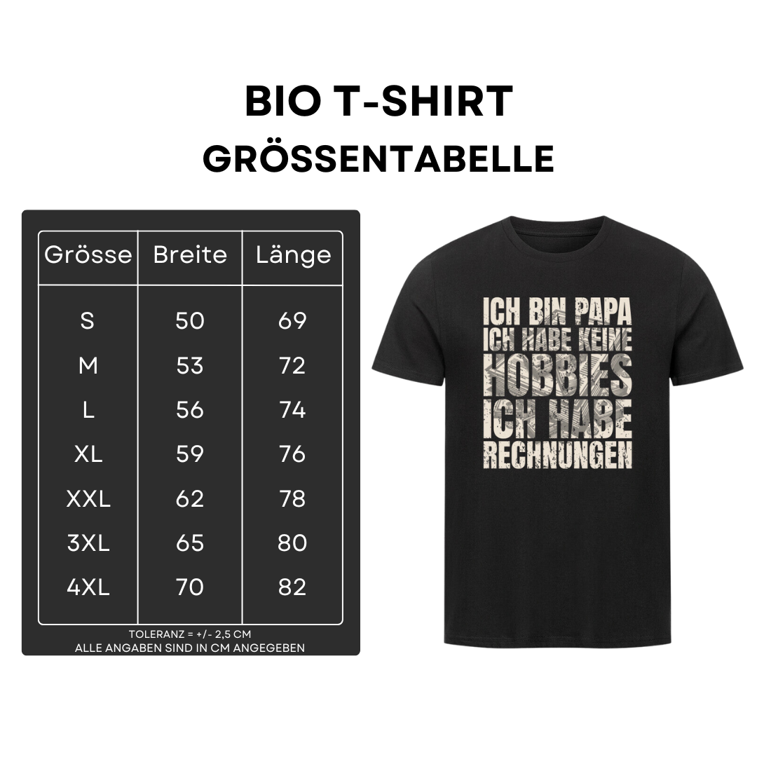 Ich bin Papa II - Bio T-Shirt