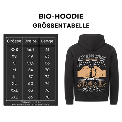 Ich bin kein normaler Papa - Bio Hoodie