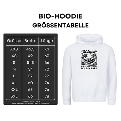 Schlafen? - Bio Hoodie