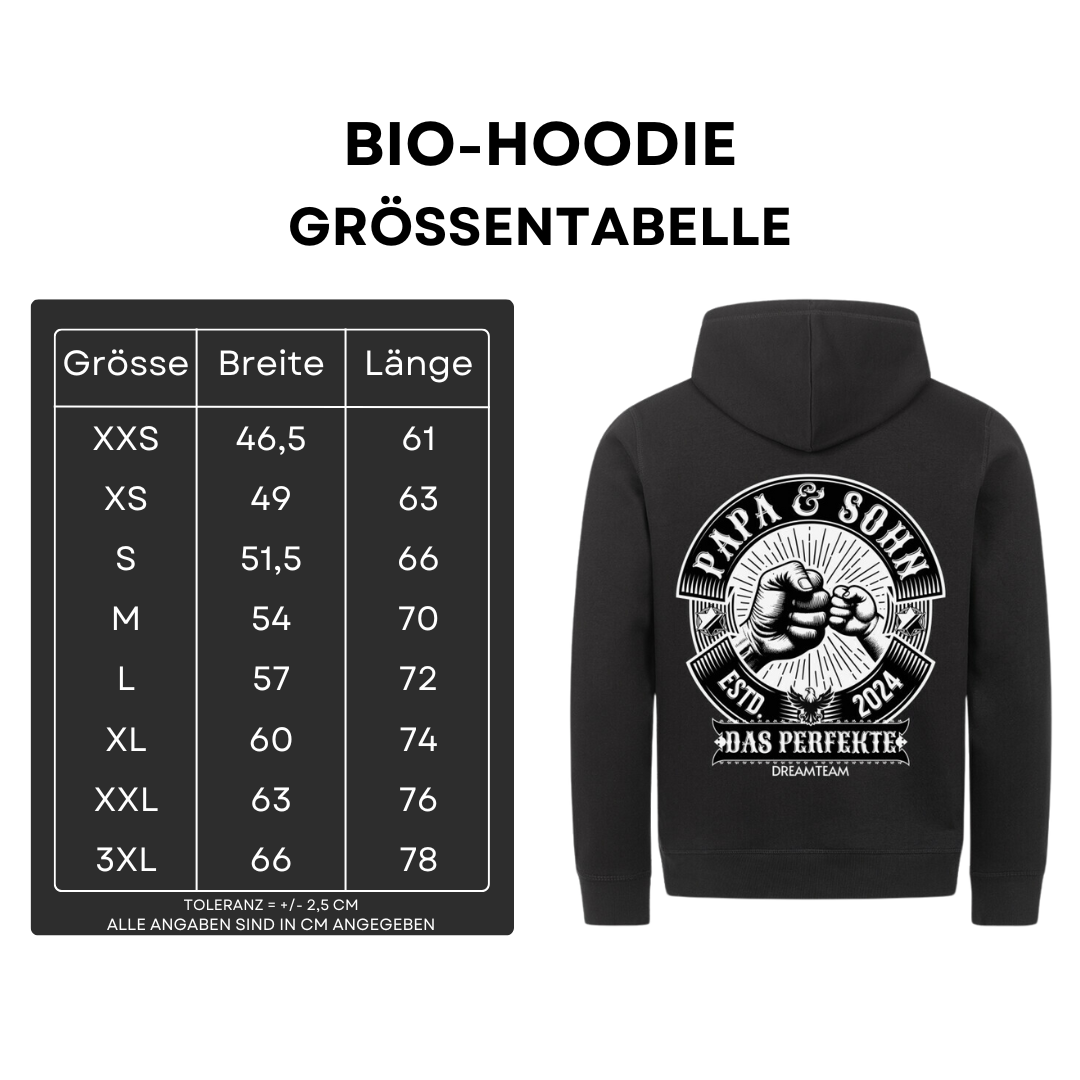 Papa & Sohn II - Bio Hoodie