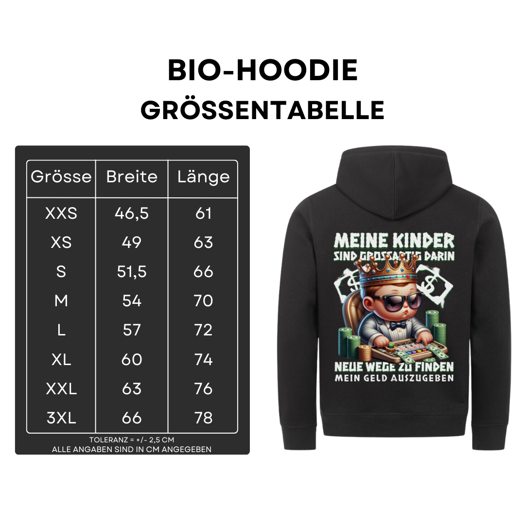 Meine Kinder - Bio Hoodie