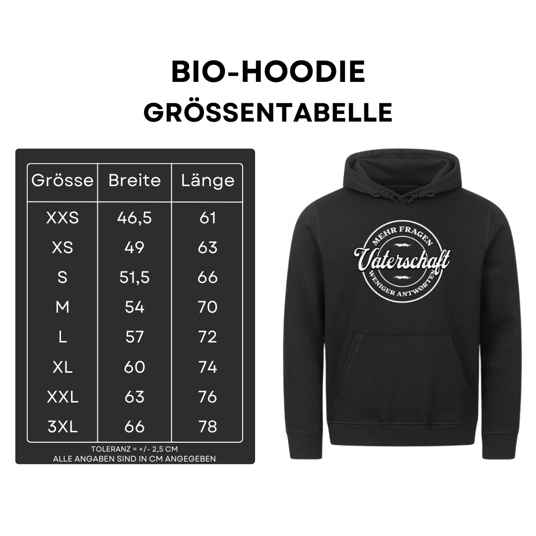 Vaterschaft - Bio Hoodie