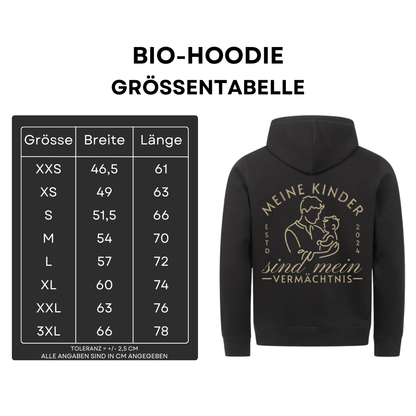 Meine Kinder II - Bio Hoodie