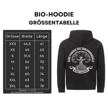 Eine Familie - Bio Hoodie