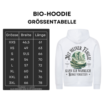 Mit meiner Familie - Bio Hoodie