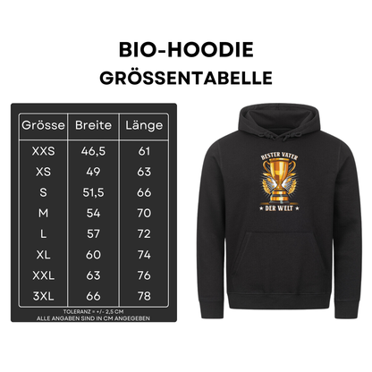 Bester Vater der Welt IV - Bio Hoodie