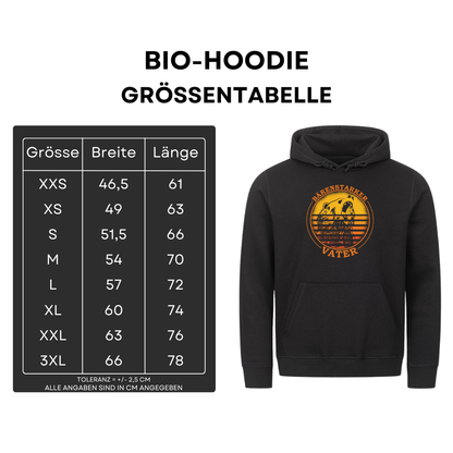 Bärenstarker Vater - Bio Hoodie