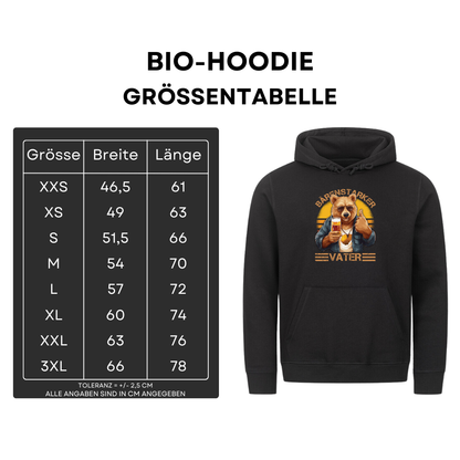 Bärenstarker Vater II - Bio Hoodie