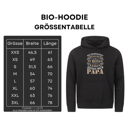 Die wichtigsten Menschen in meinem Leben - Bio Hoodie