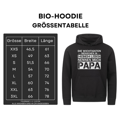 Die wichtigsten Menschen in meinem Leben II - Bio Hoodie