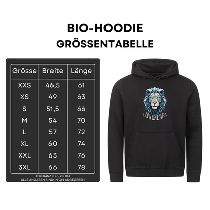 Löwenpapa IV - Bio Hoodie