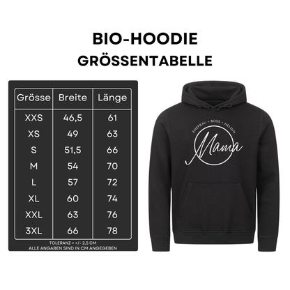 Mama Ehefrau Boss Heldin - Bio Hoodie