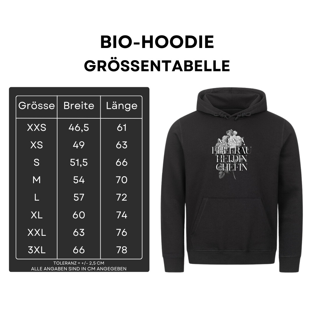Mama Ehefrau Heldin Chefin - Bio Hoodie