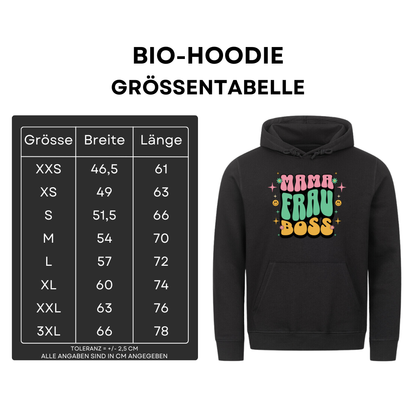 Mama Frau Boss - Bio Hoodie