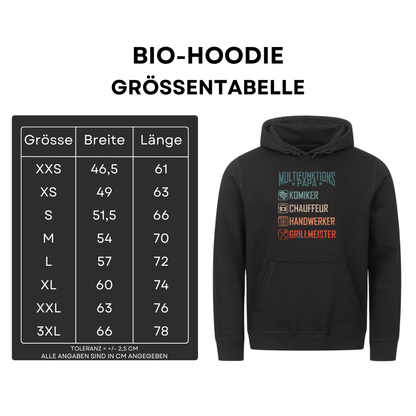 Multifunktionspapa Retro - Bio Hoodie