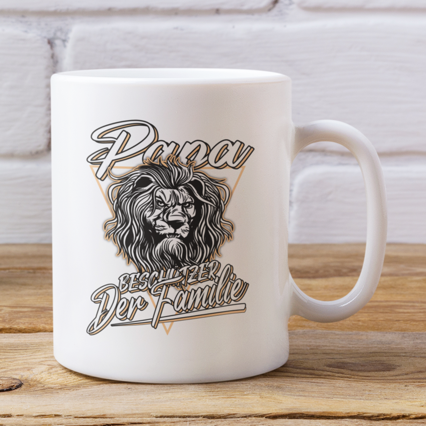 Papa Beschützer der Familie - Tasse